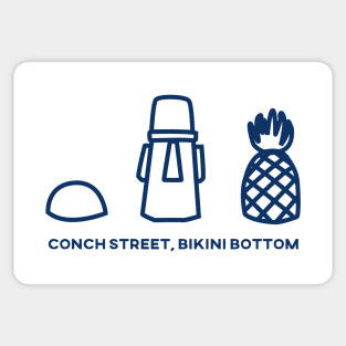 Visit Conch Street, BB City Sticker